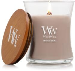 WoodWick Patchouli Créme Közepes Gyertya - yankeegyertya
