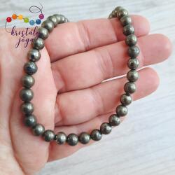 Kristály Jóga Shop Pirit 6 mm-es ásvány nyaklánc