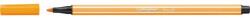 STABILO Rostirón, 1 mm, STABILO "Pen 68", neon narancssárga (TST68054) - papiruniverzum