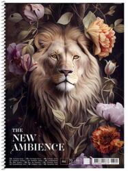 Shkolyaryk Publishing House Spirálfüzet, A4+, vonalas, 80 lap, SHKOLYARYK "The New Ambience", vegyes (SB806519L) - papiruniverzum