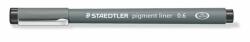 STAEDTLER Tusfilc, 0, 6 mm, STAEDTLER "Pigment Liner 308", fekete (TS308069) - papiruniverzum