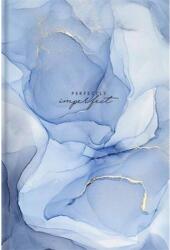 Shkolyaryk Publishing House Jegyzetfüzet, B5, vonalas, 80 lap, keményfedeles, SHKOLYARYK "Imperfectly perfect", kék (SB807070L) - papiruniverzum