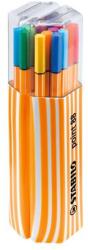 STABILO Tűfilc készlet, 0, 4 mm, STABILO "Point 88 Twin Pack", 20 különböző szín (TST882001) - papiruniverzum