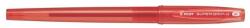 Pilot Golyóstoll, 0, 22 mm, kupakos, PILOT "Super Grip G", piros (PSGGKP)