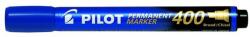 Pilot Alkoholos marker, 1, 5-4 mm, vágott, PILOT "Permanent Marker 400", kék (PPM400K) - papiruniverzum