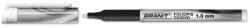 GRANIT Alkoholos marker, OHP, 1 mm, GRANIT "M859", fehér (TGM859FE) - papiruniverzum