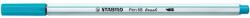 STABILO Ecsetirón, STABILO "Pen 68 brush", babakék (TST568311) - papiruniverzum