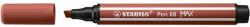 STABILO Rostirón, 1-5 mm, vágott hegy, STABILO "Pen 68 MAX", vörösbarna (TST76875) - papiruniverzum