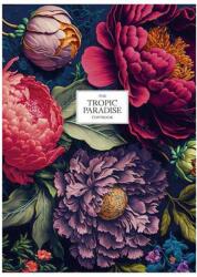 Shkolyaryk Publishing House Füzet, tűzött, A5, vonalas, 48 lap, SHKOLYARYK "Tropic Paradise", vegyes (SB485227L) - papiruniverzum