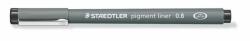 STAEDTLER Tusfilc, 0, 8 mm, STAEDTLER "Pigment Liner 308", fekete (TS308089) - papiruniverzum