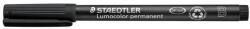 STAEDTLER Alkoholos marker, OHP, 1-2, 5 mm, STAEDTLER "Lumocolor® 314 B", fekete (TS3149) - papiruniverzum