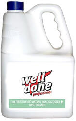 Well Done Mosogatószer 5 liter kézi fertőtlenítő hatással Well Done Fresh Orange - iroda-ellatas