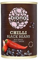 Noi Fasole neagra in sos chilli la conserva bio 410g Biona