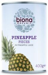 biona Ananas bucati in suc de ananas la conserva bio 400g Biona