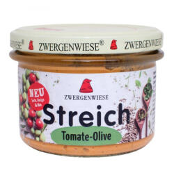 ZWERGENWIESE Pate vegetal cu tomate si masline, 180 g