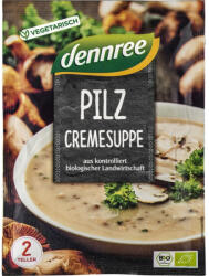 Dennree Supa crema de ciuperci, la plic, 50 g