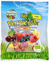 Okovital Jeleuri din fructe si legume bio fara gluten si lactoza, 80 g