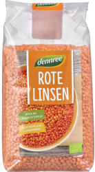 Dennree Linte rosie boabe, 500 g