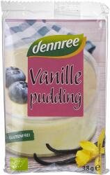 Dennree Budinca bio de vanilie, fara gluten, 114 g
