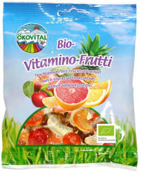 Okovital Jeleuri bio cu fructe si vitamine fara gluten si lactoza, 80 g