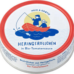 Hein Graetje Rondele de hering in sos bio de rosii, 200 g