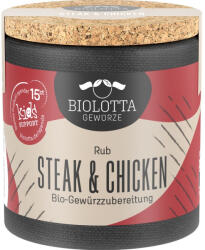 BioLotta Mix de condimente pentru steak si pui, 50 g
