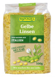 Rapunzel Linte galbena bio cojita proiect, 500 g