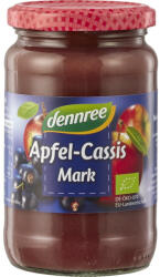 Dennree Piure de mere si coacaze bio, 360 g