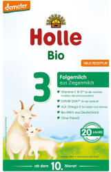 Holle Lapte praf bio de capra pentru sugari, +10 luni, Formula 3, 400 g