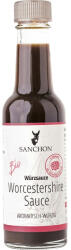 Sanchon Sos bio Worcestershire picant, fara gluten, 140 ml