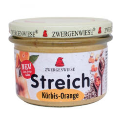 ZWERGENWIESE Pate vegetal de dovleac cu portocala, 180 g