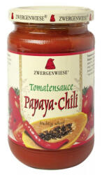 ZWERGENWIESE Sos de tomate bio Papaya-Chili, 340 ml