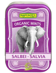 RAPUNZEL Mints drajeuri bio cu salvie, 50 g
