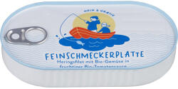 Hein Graetje File de hering cu legume in sos de rosii bio, 200 g