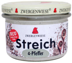ZWERGENWIESE Pate vegetal BIO cu 4 tipuri de piper fara gluten, 180 g