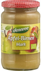 Dennree Piure de mere cu pere bio, 360 g