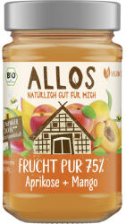 Allos Dulceata bio de caise si mango cu sirop de agave, 250 g