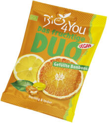Bio4You Bomboabe bio duo cu portocala si lamaie, 75 g