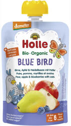 Holle Piure bio de pere, mere, afine si ovaz pentru copii, +6luni, 100 g