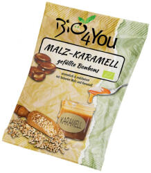 Bio4You Bomboane cu malt si caramel, 75 g