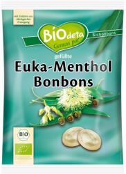 BIOdeta Bomboane bio cu eucalipt si mentol, 75 g