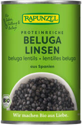 RAPUNZEL Linte beluga bio neagra in conserva, 400 g