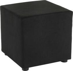 Mobikon Taburet tesatura Alova negru Regor 40x40x39 cm (0000397700)
