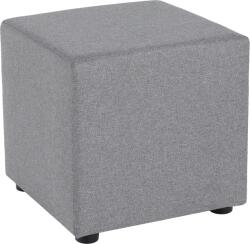 Mobikon Taburet textil gri deschis Regor 40x40x39 cm (0000397697)