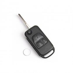 ALM Carcasa cheie telecomanda 3 butoane compatibila Mercedes (ALM TCT-2685)