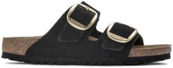 Birkenstock Sandale Leather Arizona Big Buckle Lenb Narrow 1023290 black