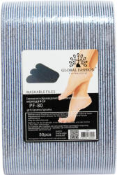 Global Fashion Rezerve abrazive pentru pilă metalică, granulație #80, set 50 bucăți
