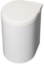 Emuca Cos de gunoi incorporabil cu montaj pe usa 13L, plastic alb (8035815) Cos de gunoi