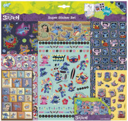 Javoli Disney Lilo és Stitch, A csillagkutya Extrovert Super matrica szett játékkal (CCG700062)