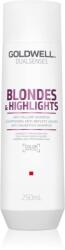 Goldwell Dualsenses Blondes & Highlights șampon pentru păr blond neutralizeaza tonurile de galben 250 ml
